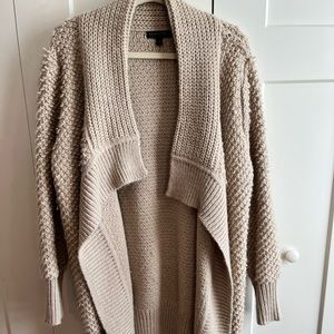 Banana Republic open front duster sweater. Size Large